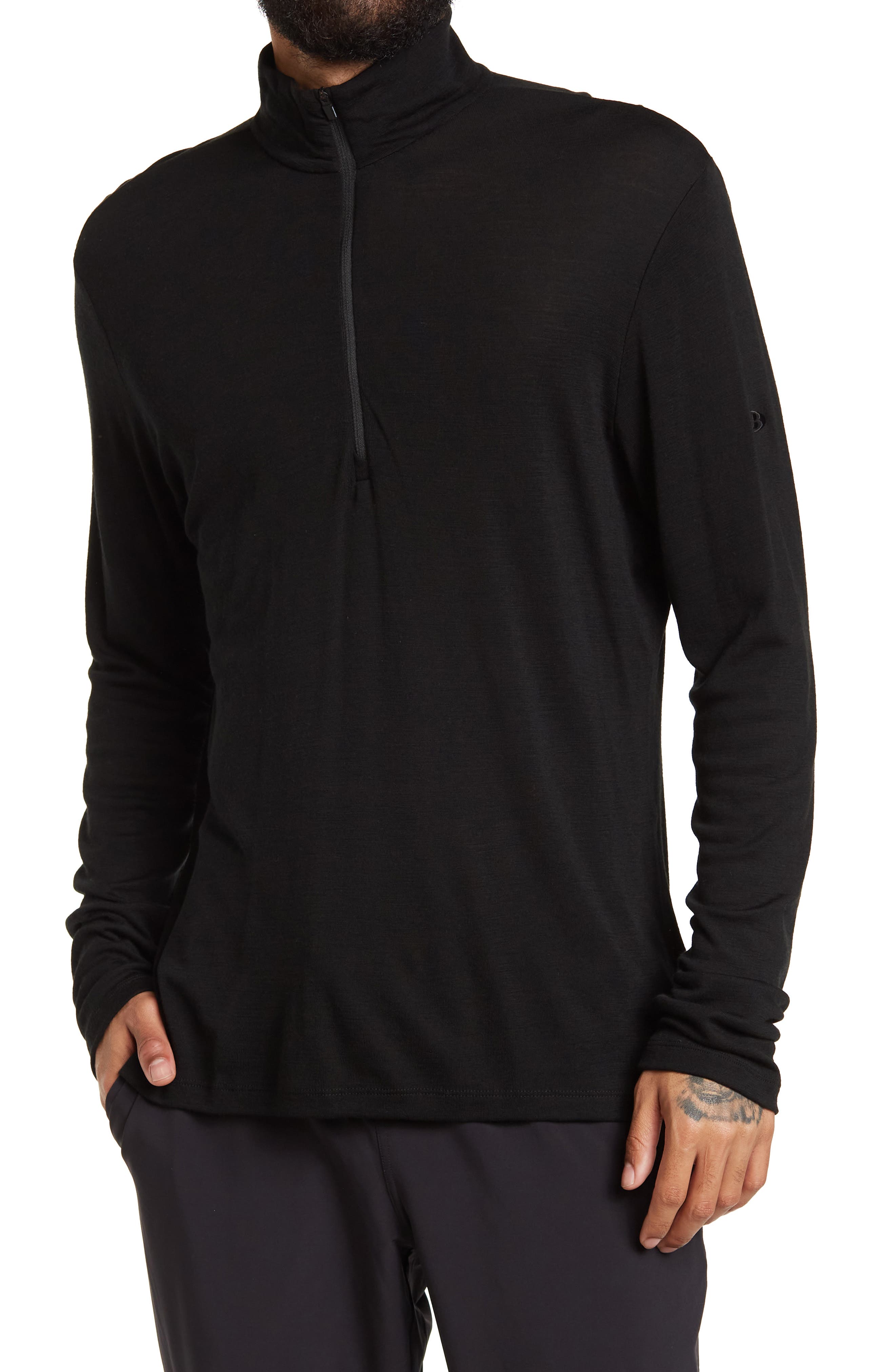 Icebreaker Mens 175 Everyday Long Sleeve Half Zip Icebreaker Mens 175 Everyday Long Sleeve Half Zip